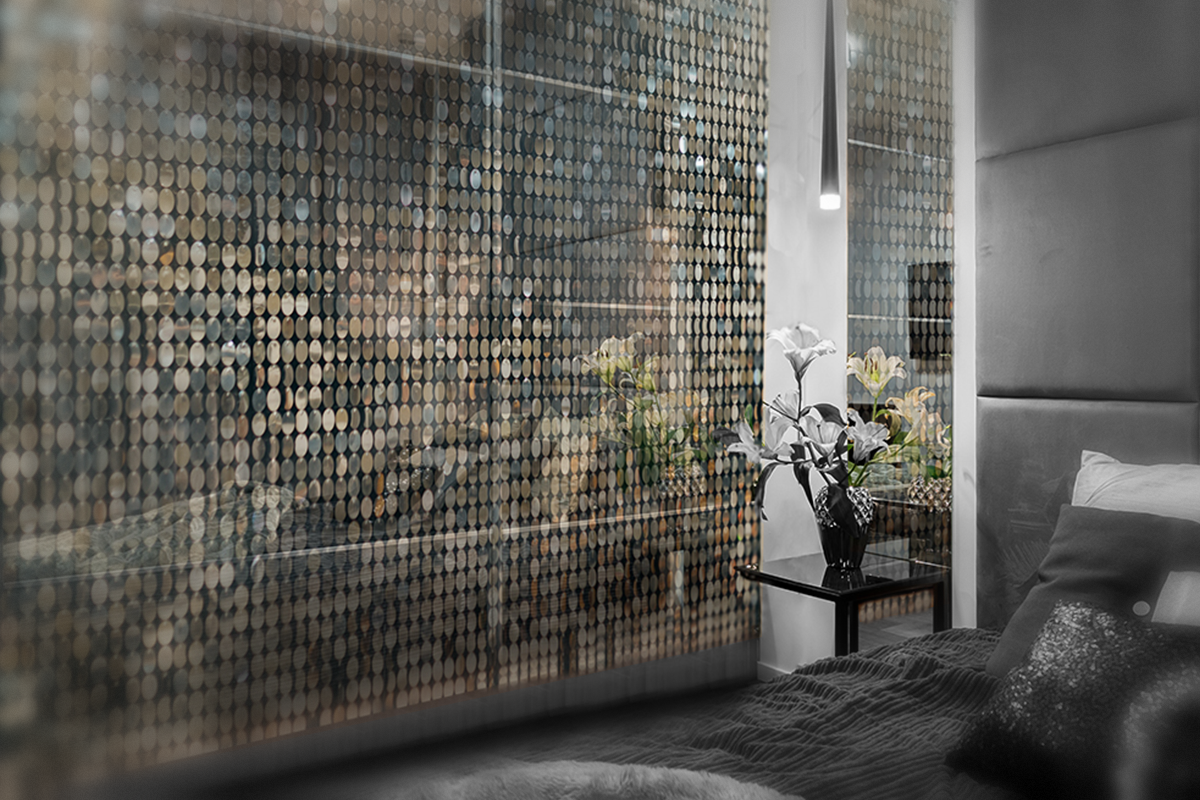Hospitality accent wall